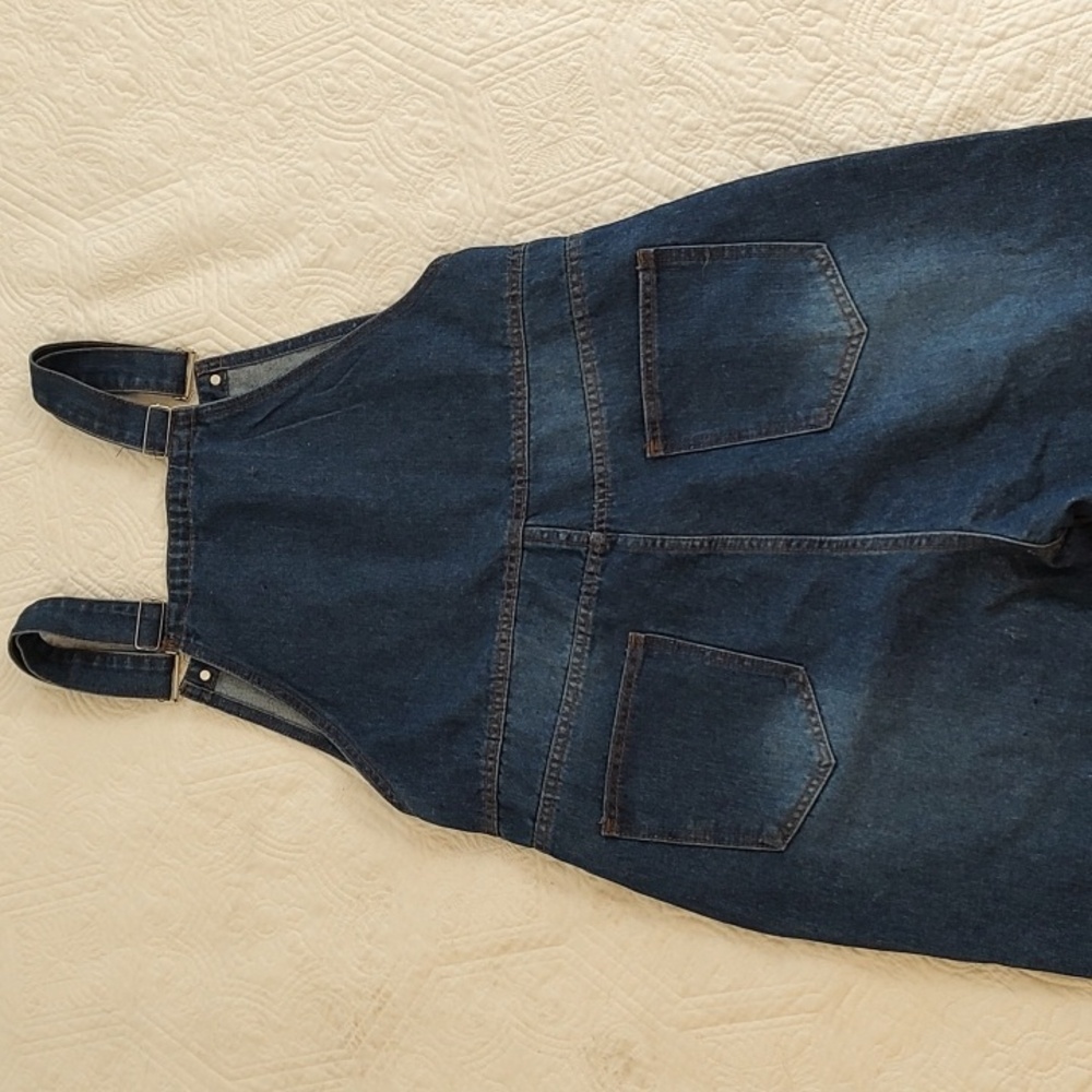 Miss Look Woman's Denim Jean Overalls/Size 3XL - Picture 12 of 12